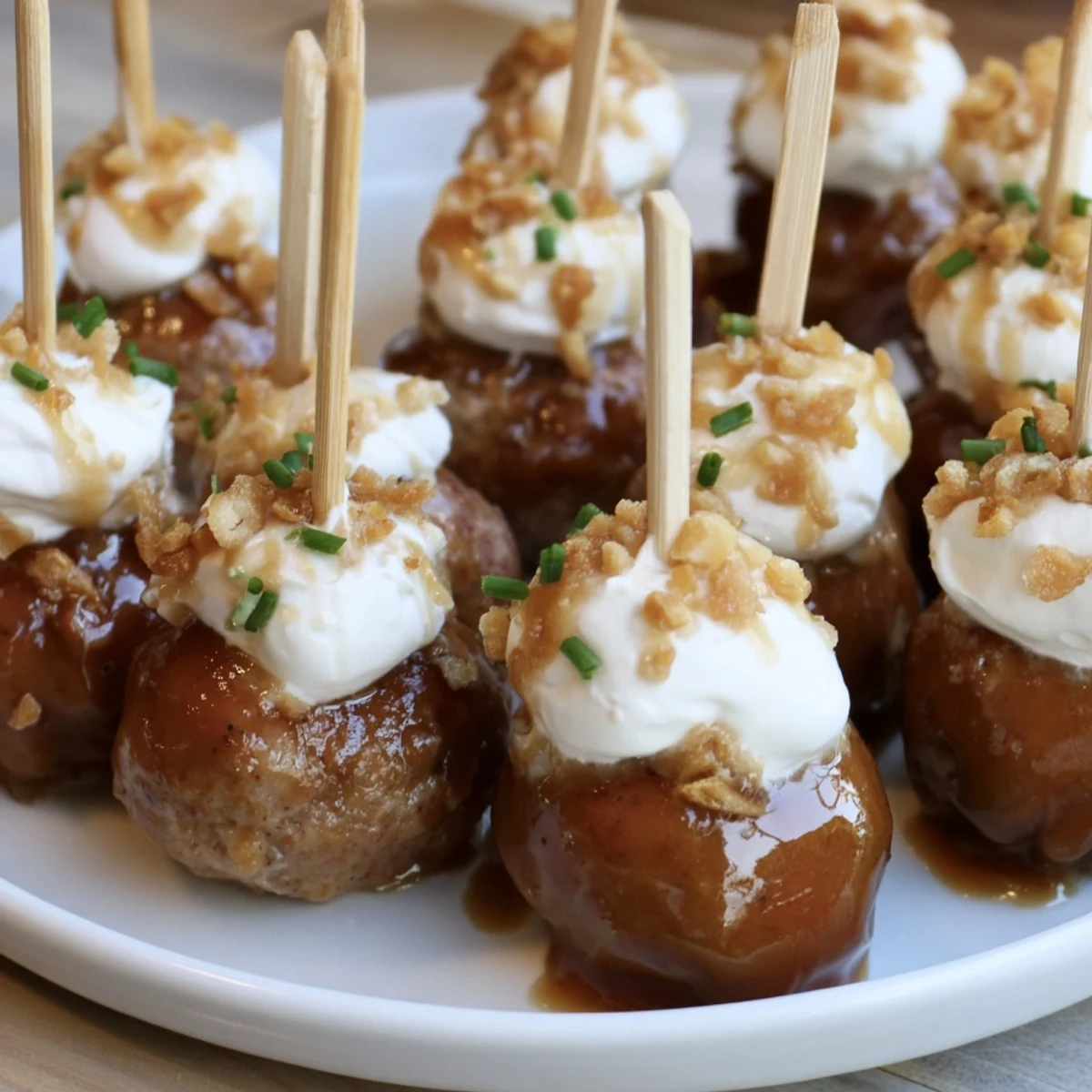 Butterbeer Float Brat Bites