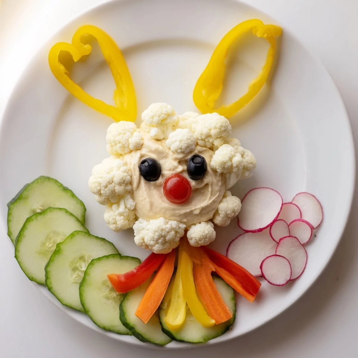 Bunny Meadow Gemüse Platte