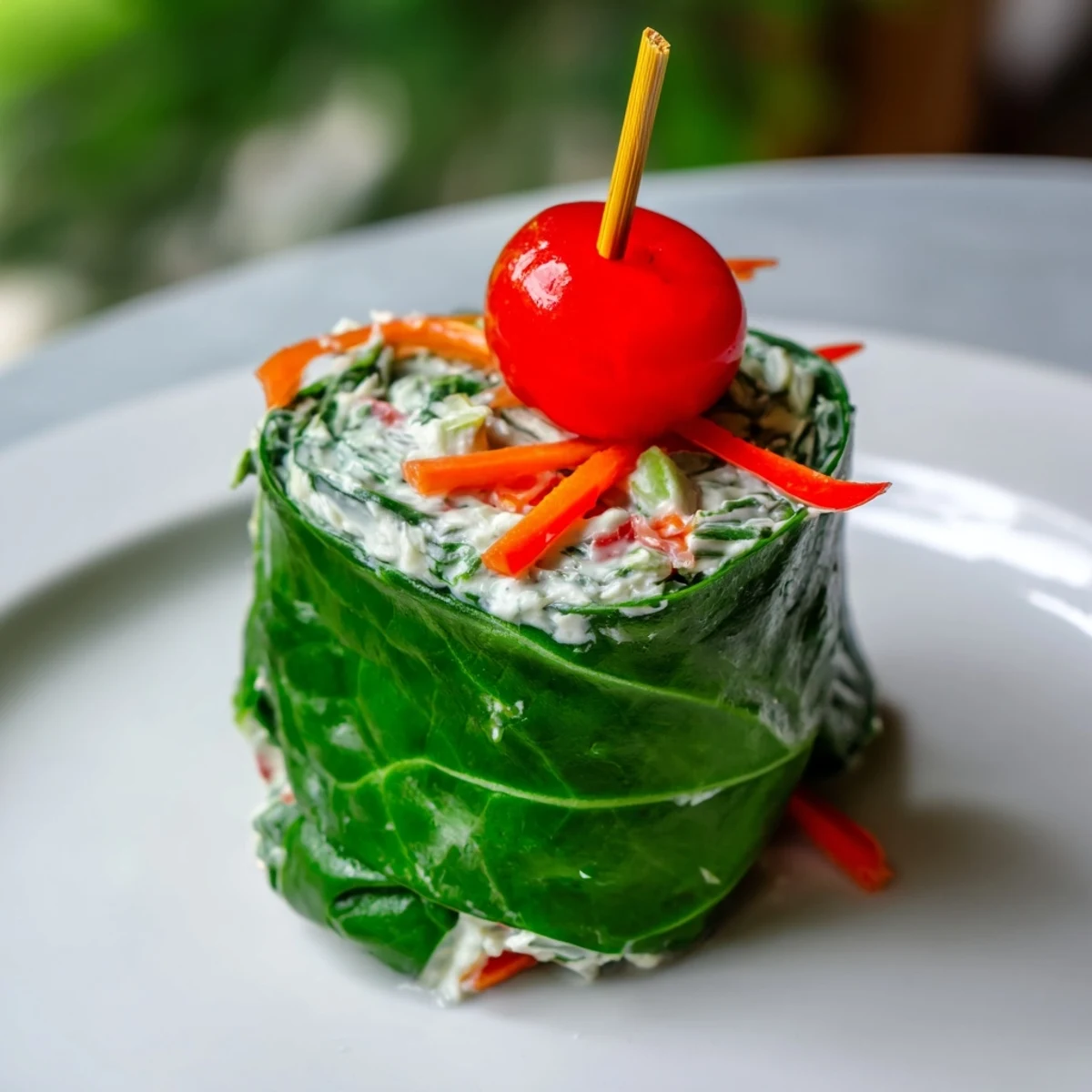 Holly Leaf Spinach Wraps