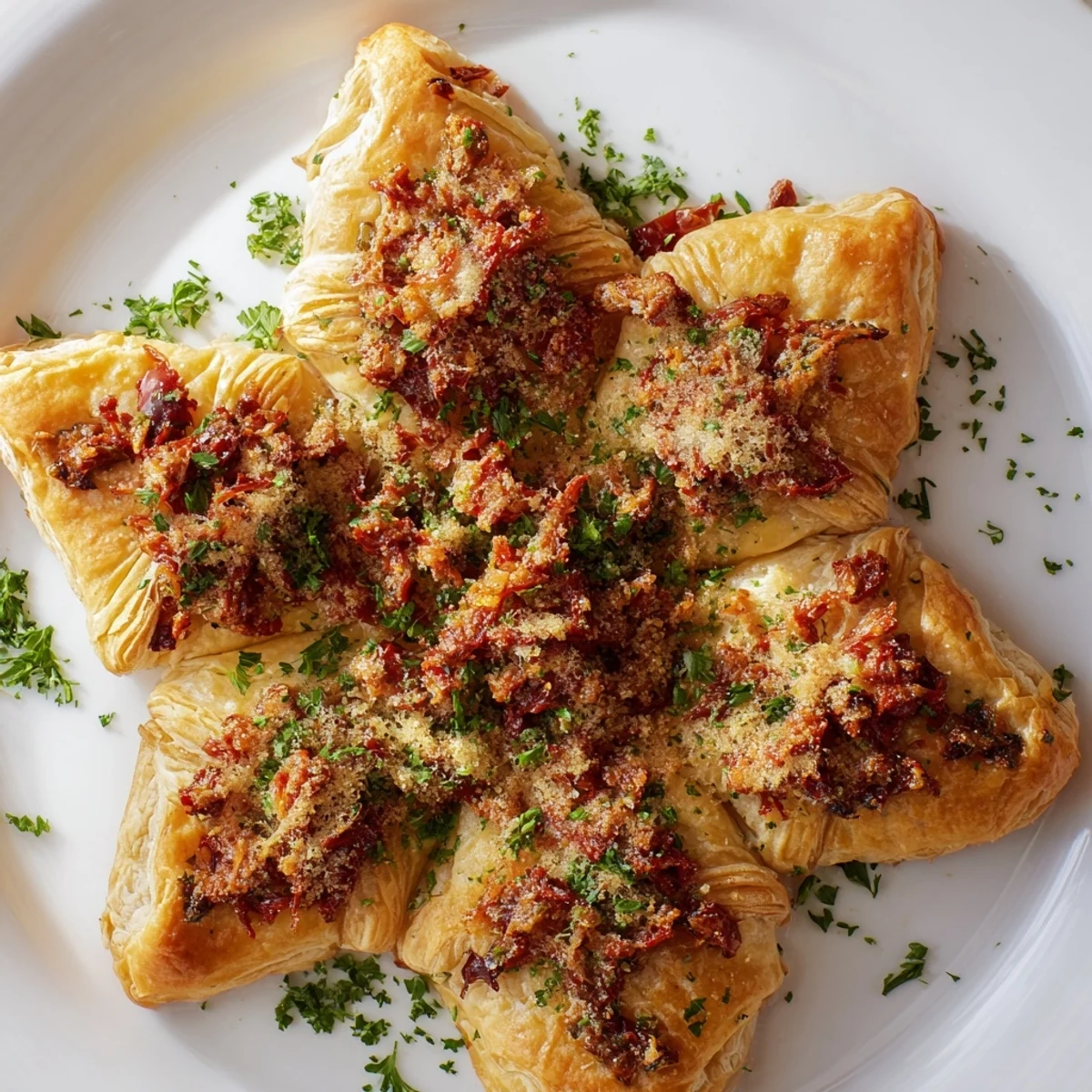 Olive Sonnengetrocknete Tomaten Sterne