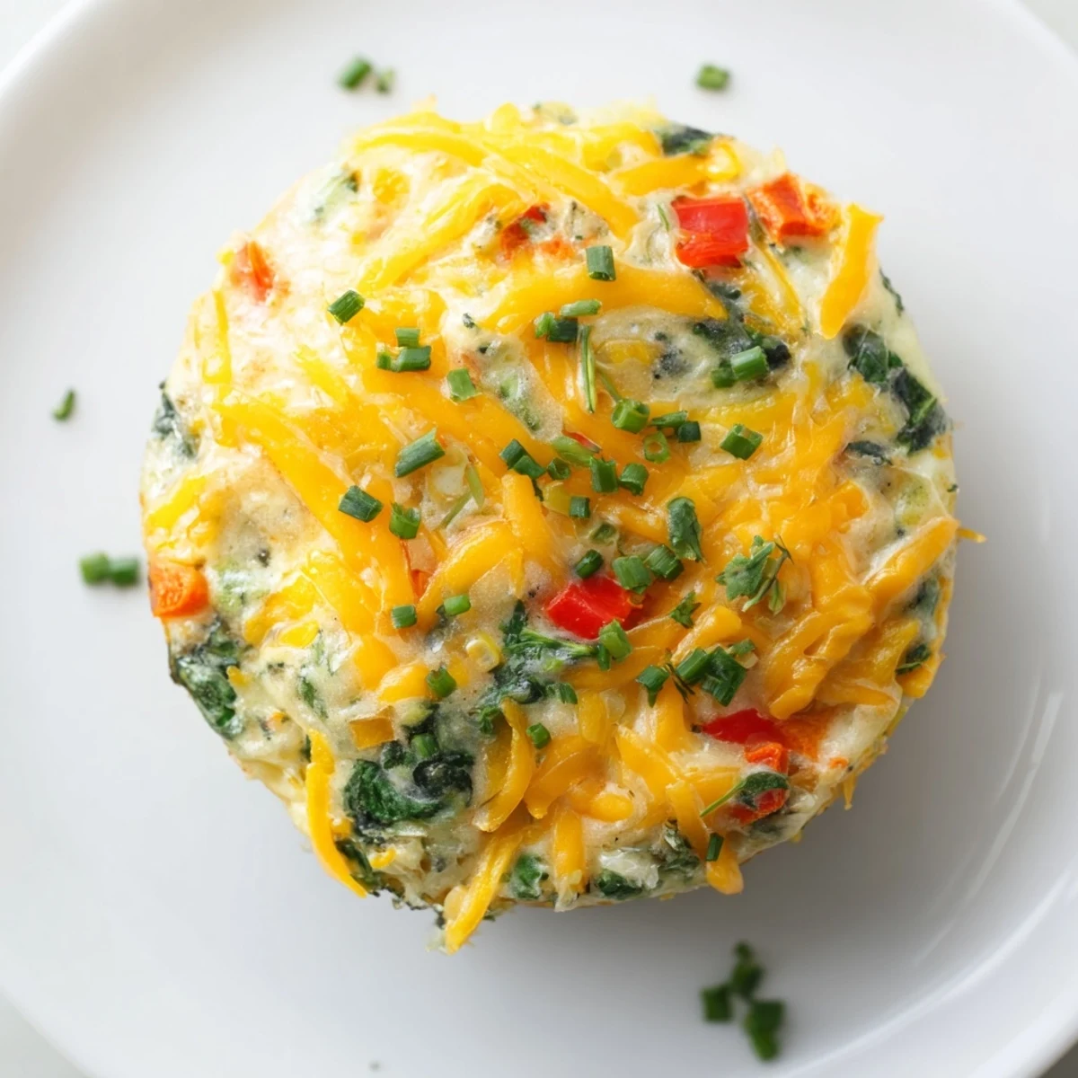 A close-up of delicious mini crustless quiches, perfect for a gluten-free and vegetarian meal.