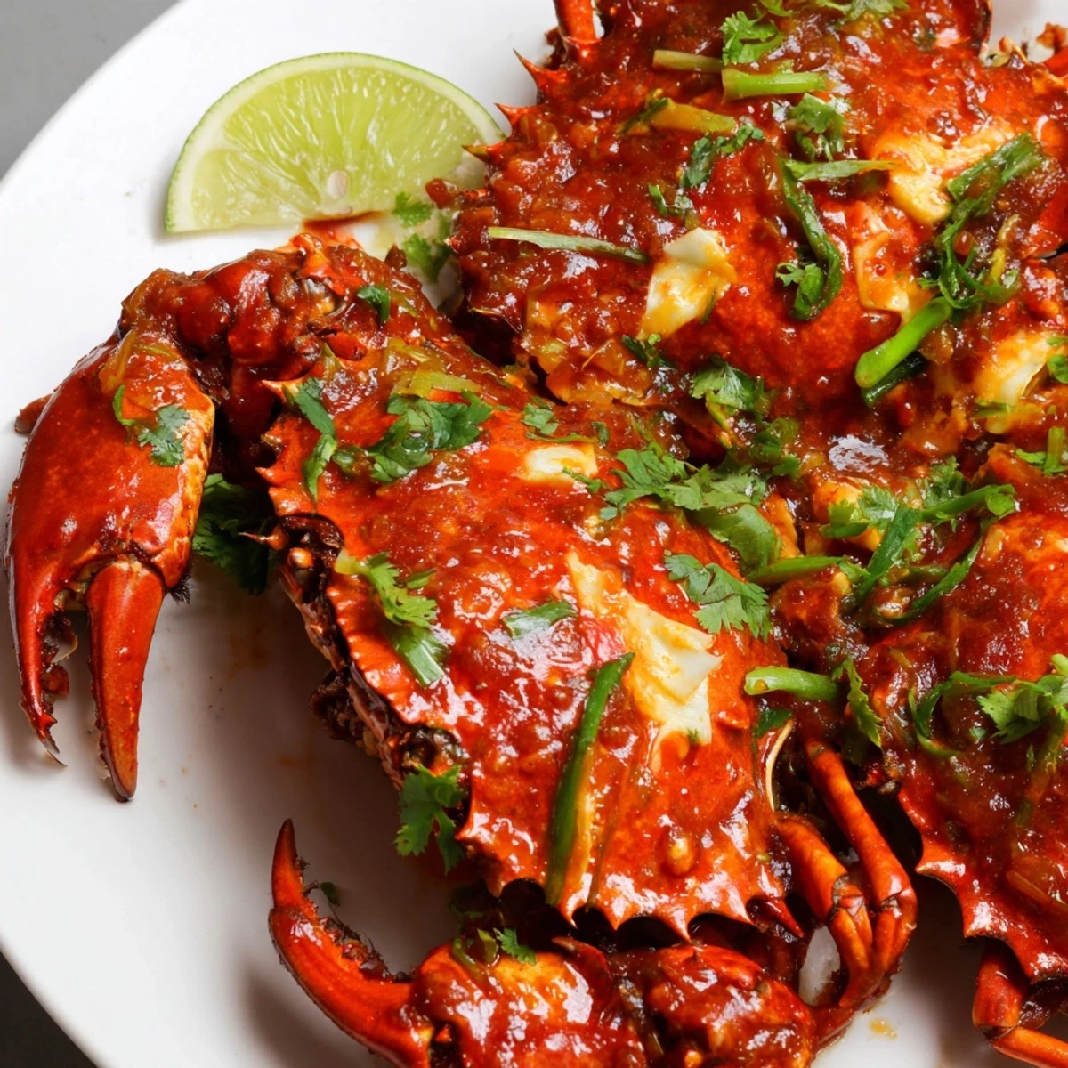 Singapur Chili Crab Klassiker
