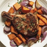 Sheet Pan Schweinekotelett Gemüse