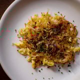 Cheesy Spaetzle Skillet Delight