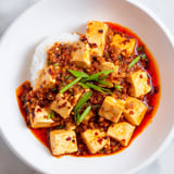Chinesisches Mapo Tofu Gericht
