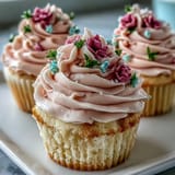 2. Buttercreme-Blumen verzieren diese süßen