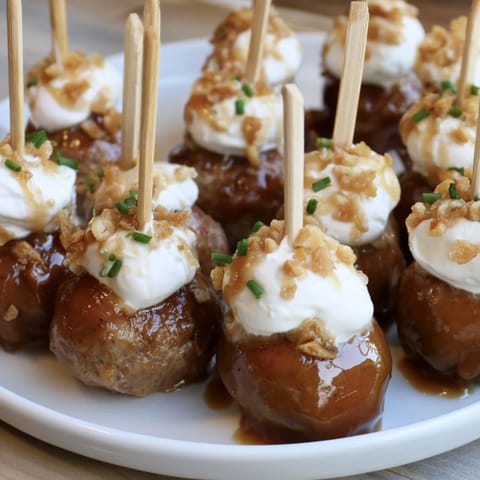 Butterbeer Float Brat Bites