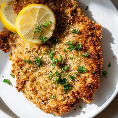 Airfryer Wiener Schnitzel