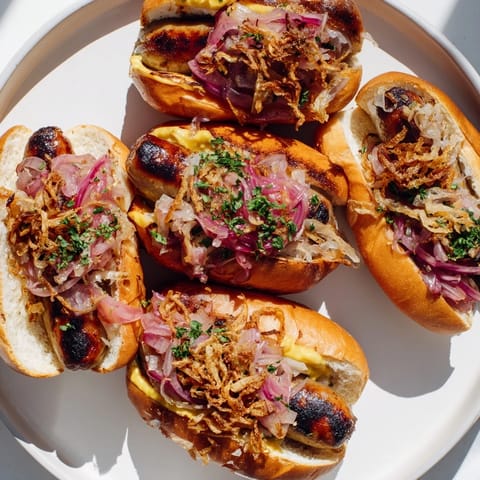 Mini Bratwurst Sliders