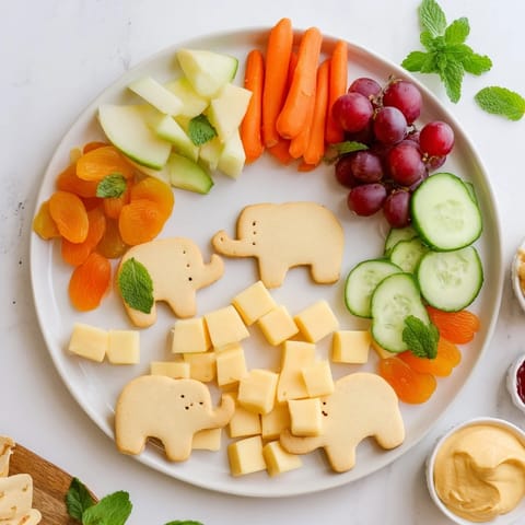 Elefanten Cracker Snack Board
