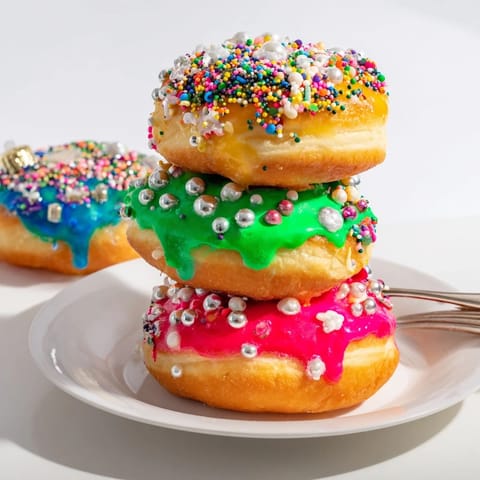 Festliche luftige Beignets