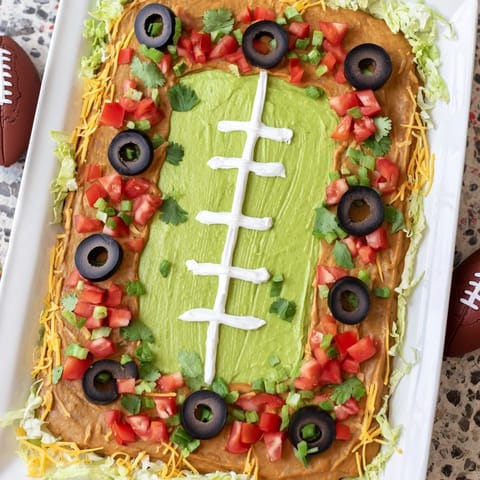 Layered Football Field Dip