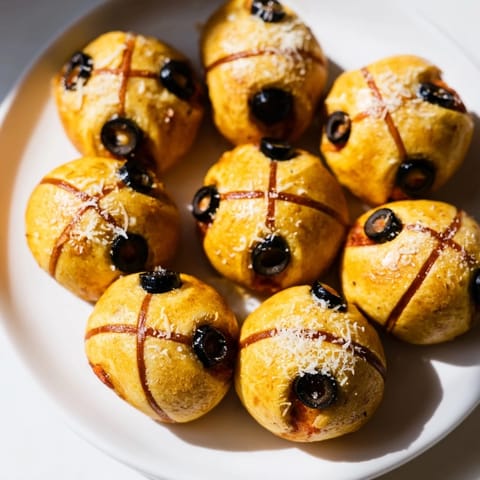 Basketball Pizza Bites Snack