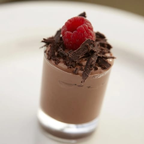 Luftige Schoko Mousse Cups