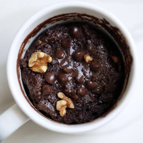 Mug Brownie Schoko Kuchen