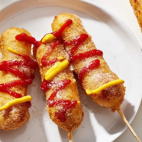 Koreanisch Inspirierte Corn Dogs