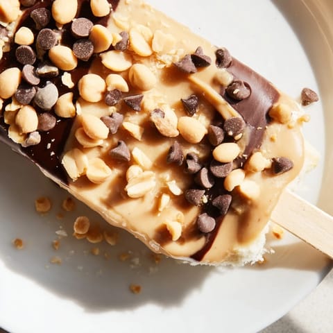 Erdnuss Butter Bananen Pops