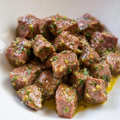 Air-Fryer Knoblauch-Butter Steak