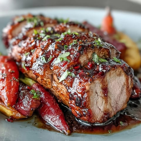 Honig Balsamischer Schweinefilet