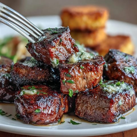 Keto Knoblauch Butter Steak