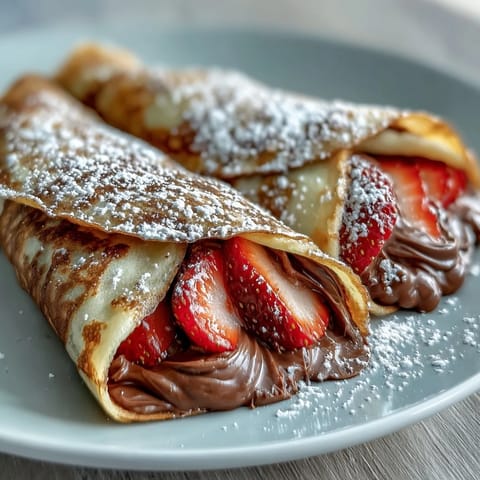 Galentines Brunch Crêpes Nutella