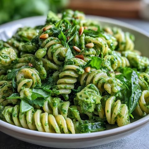 Spring Green Goddess Pasta