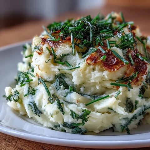 Irish Colcannon Kartoffelpüree