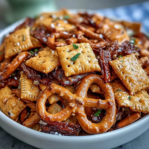 Sourdough Cheez-Its Snack Mix