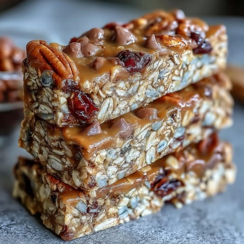 Trail Mix Bars Honig Hafer