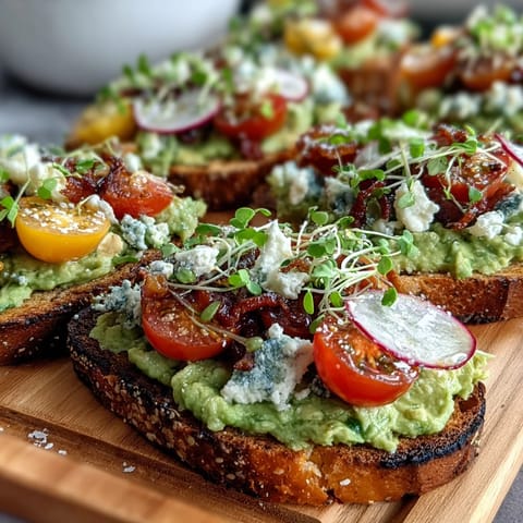 Hier sind drei einzigartige, SEO-optimierte ALT-Texte für das Rezeptfoto, angepasst an die US-amerikanischen Food-Blogging-Standards: