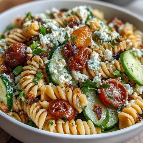 Lemon Vinaigrette Pasta Salat