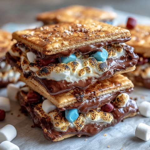 4th of July Smores Dip