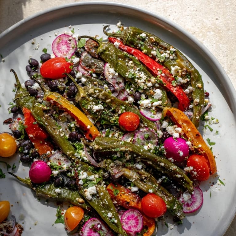 A delicious Desert Bloom Cactus Taco Board with colorful vegetables and fresh garnishes ready to serve.