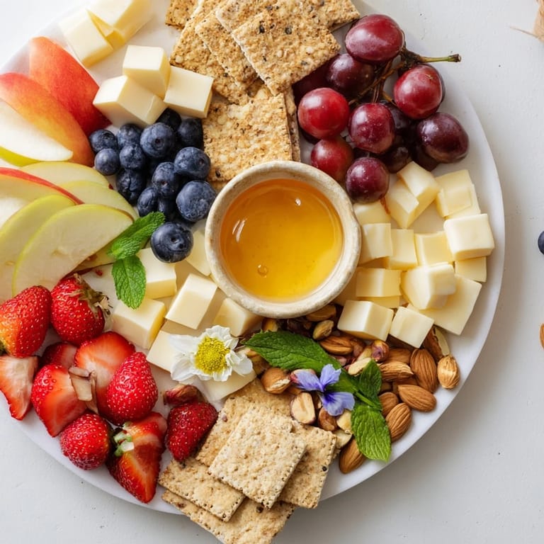 A delicious Bears Honey Pot Board, perfect for a gathering, offering sweet and savory pairings.