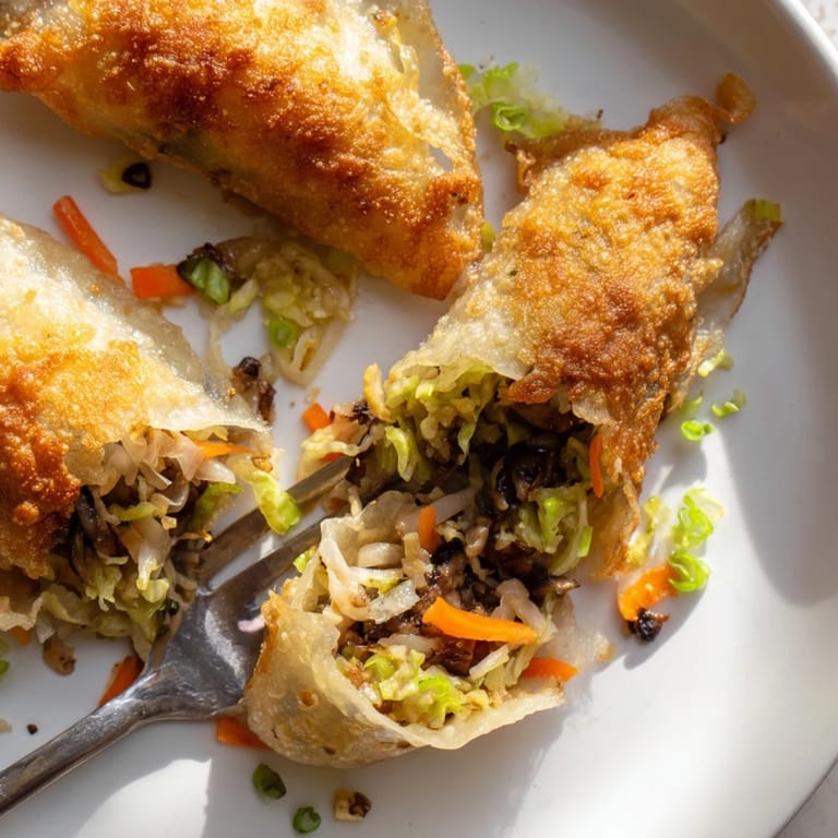 Golden, fried Rice Paper Dumplings are crispy and delicious, ideal for dipping into a savory sauce.