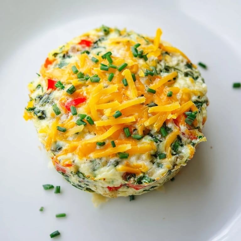 These golden-brown mini crustless quiches present a healthy, flavorful breakfast or brunch option.