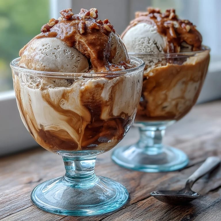 Genieße einen Hojicha Affogato mit goldbrauner Röstnote, perfekt als japanisch inspiriertes Dessert.