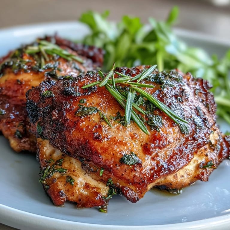 2. Saftiges Hähnchen, geröstete Zucchini und goldene Kartoffeln mit frischen Kräutern und Zitrone auf einem Blech.  