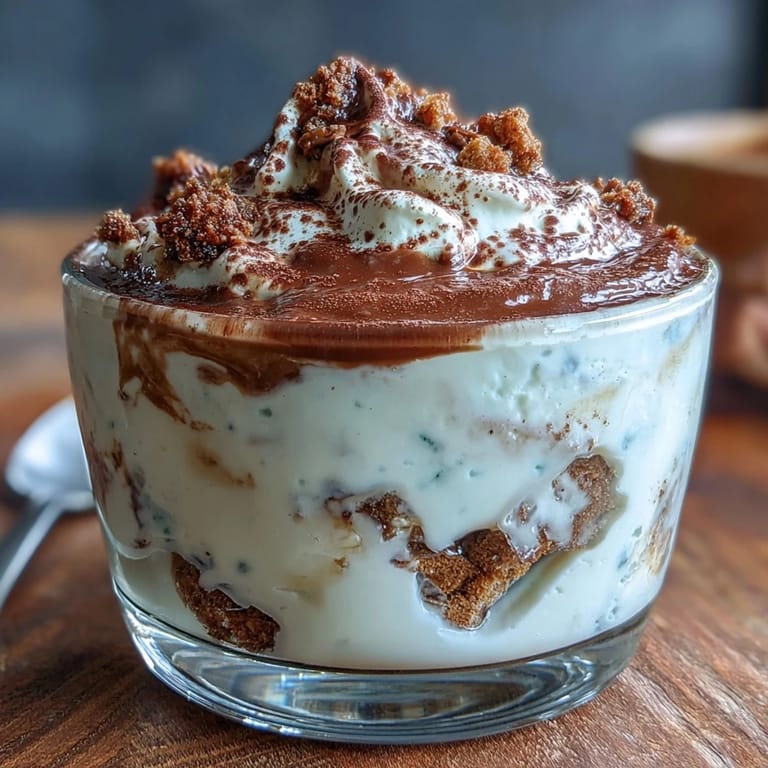 3. Individuelle Tiramisu-Cups mit Vanille-Bohnen-Creme, Kaffee-Löffelbiskuits und Kakaopulver-Decke