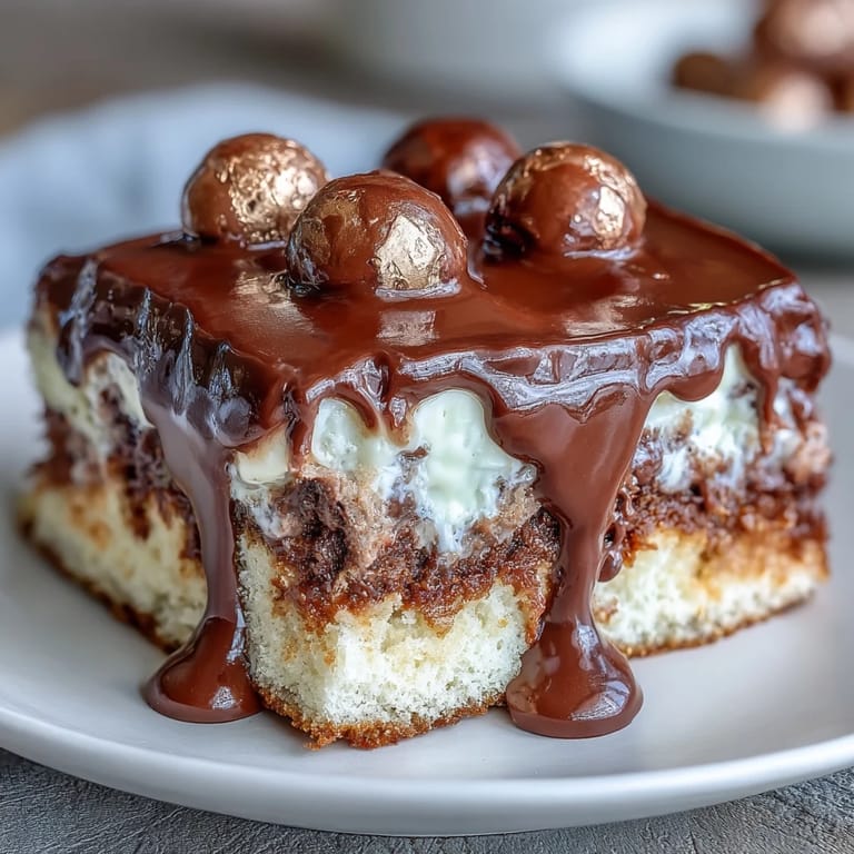 Weiße Schokoladenglasur tropft an den Seiten eines mehrstöckigen Graduation Cakes mit goldfarbenen Ballon-Dekorationen und cremiger Vanille-Buttercreme.